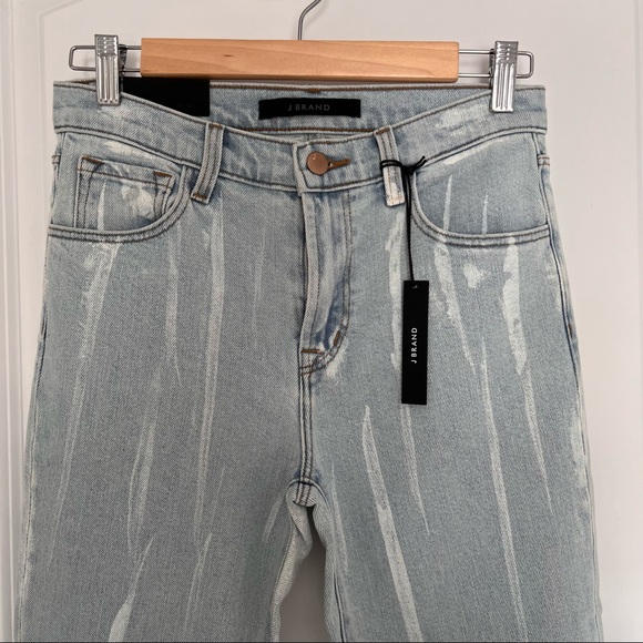 J Brand high rise crop cigarette jeans size 26 - Picture 11 of 12